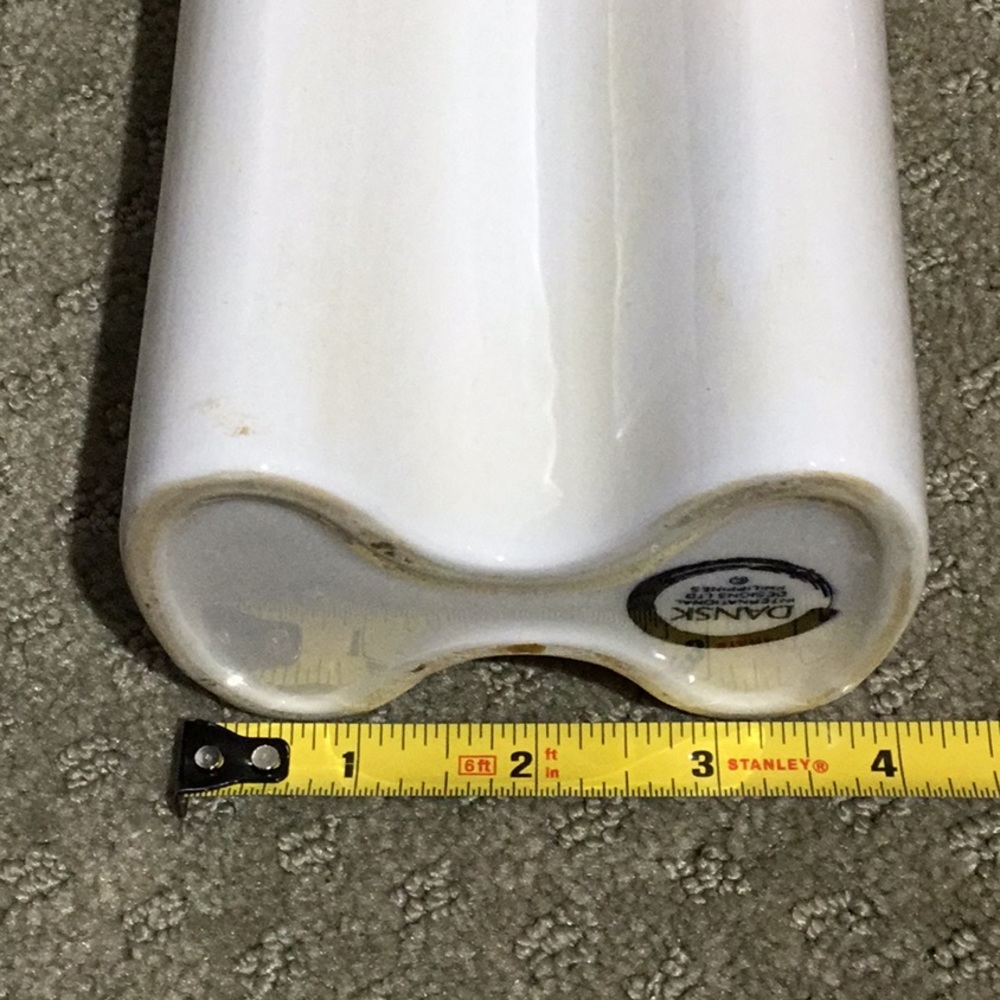 Dansk Int. Philippines, vintage, modernistic curved design, glazed porcelain - Picture 7 of 11